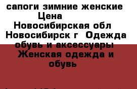сапоги зимние женские › Цена ­ 3 000 - Новосибирская обл., Новосибирск г. Одежда, обувь и аксессуары » Женская одежда и обувь   